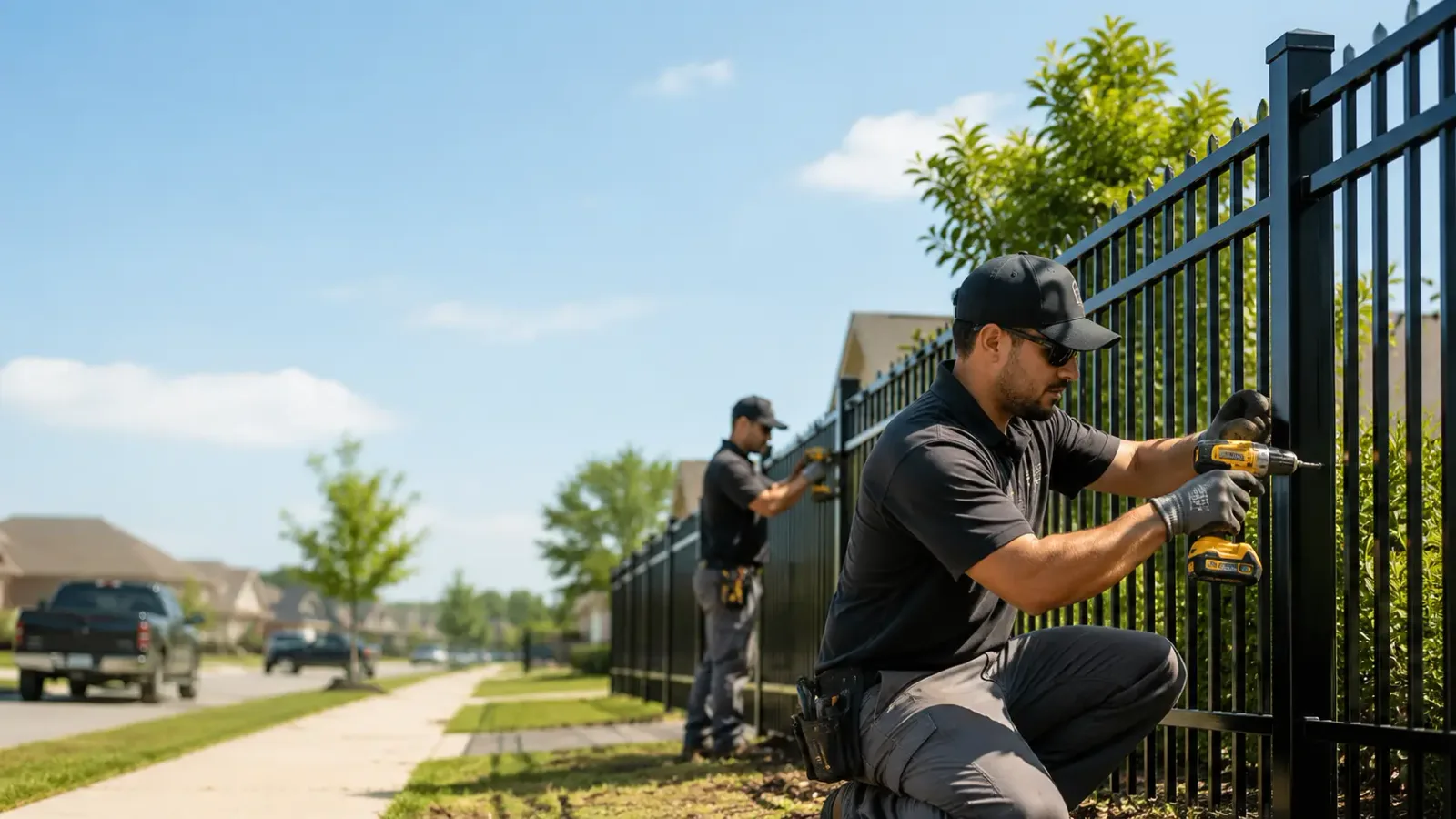 Metal Fence Installation in Junction City, OH